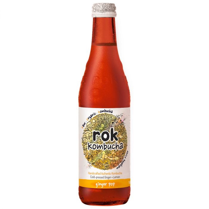 ROK Kombucha Ginger Pop (8 pack)