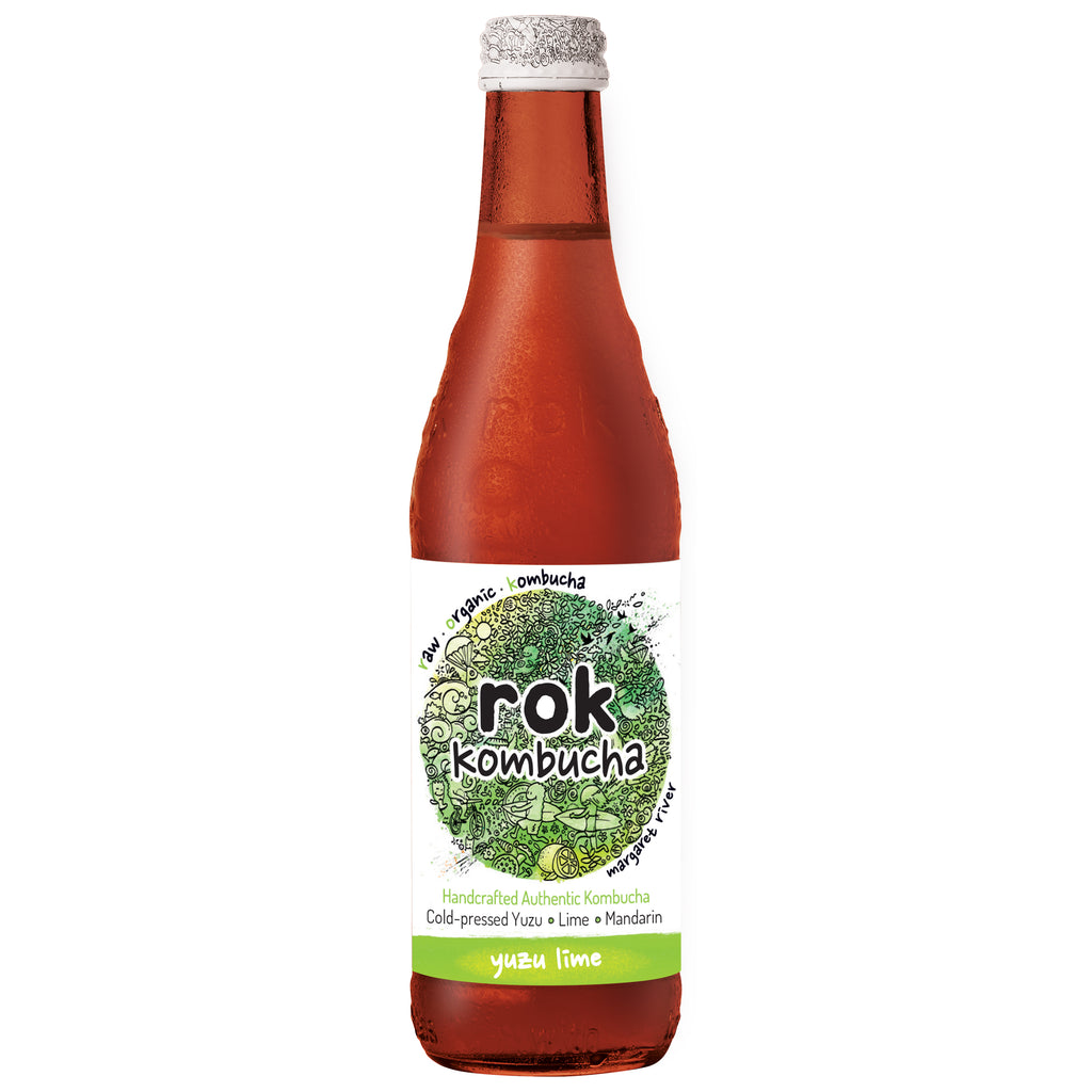 ROK Kombucha Yuzu Lime (8 pack)