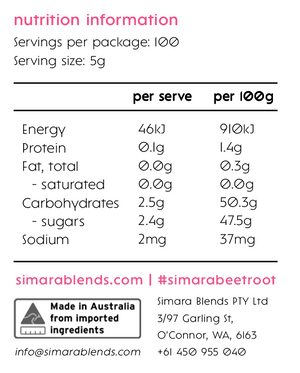 Simara Blends Beetroot  - 250g